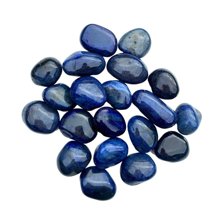 Agaat blauw #4/5 - 500 gram