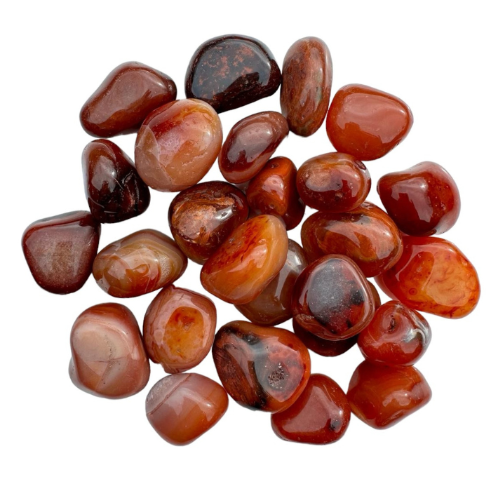 Agaat oranje/rood #5 - 500 gram