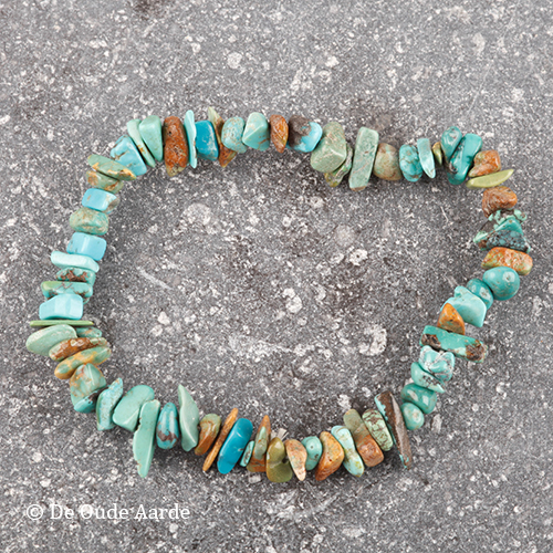 Turkoois - splitterarmband
