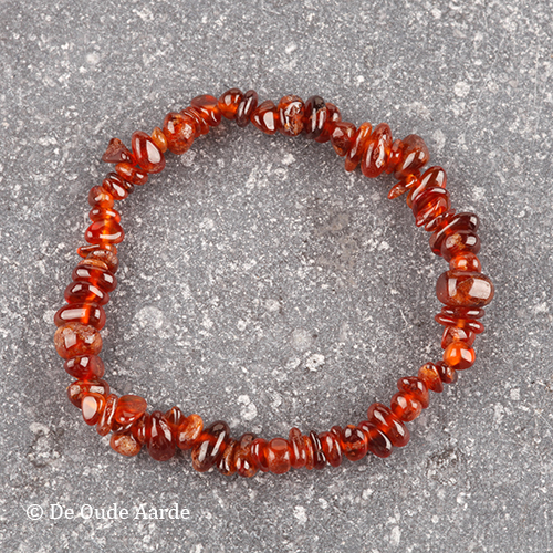 Hessoniet (Granaat)- splitterarmband