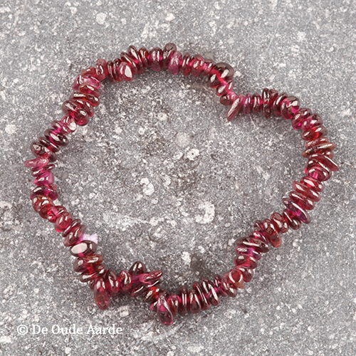 Rhodoliet (Granaat)- splitterarmband