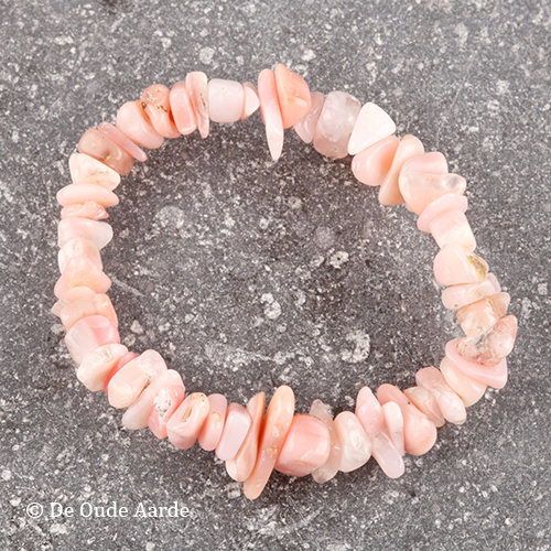 Opaal Andes Roze A - splitterarmband