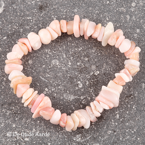Opaal Andes Roze A - splitterarmband