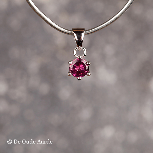 Hanger - Rhodoliet - 4 mm