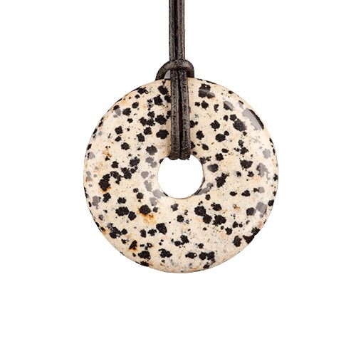 Jaspis Dalmatiër - donut (40mm)