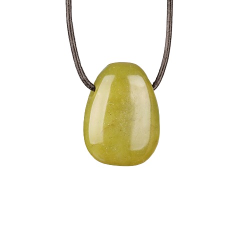 Doorboorde hanger - Serpentijn