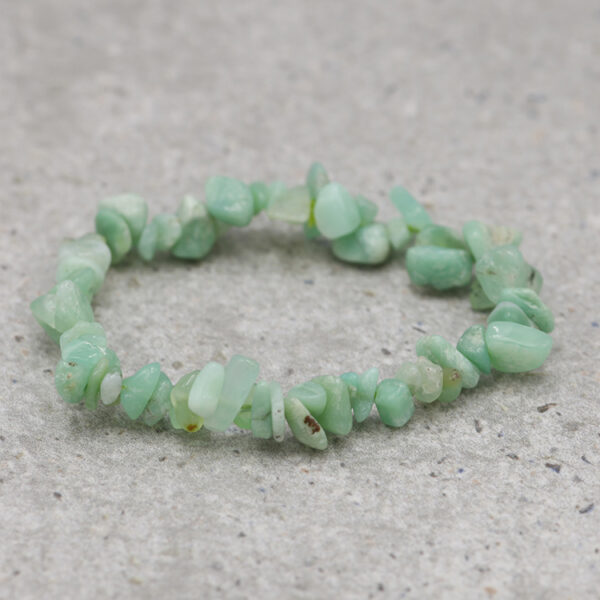 Chrysopraas EX - splitterarmband