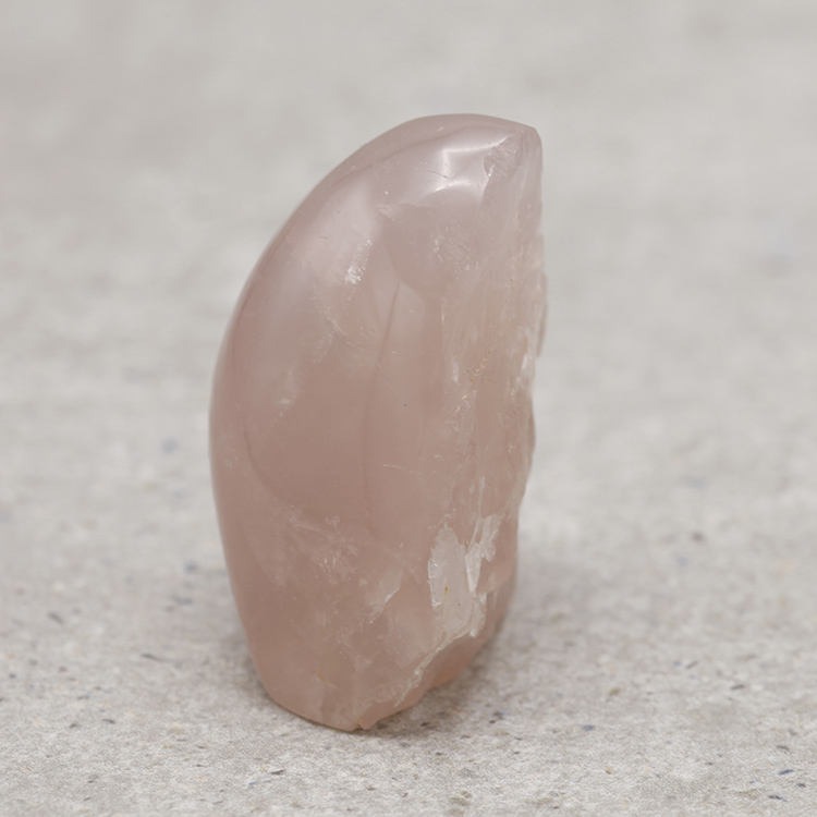 Rozekwarts - Free form 5,5cm - Afbeelding 3