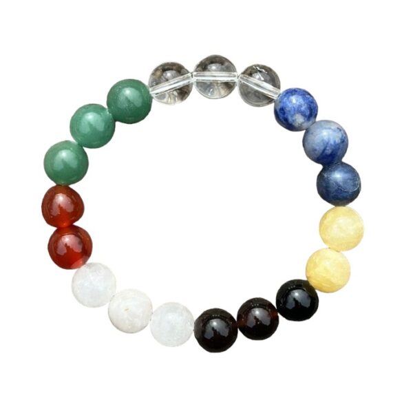 Chakra - kogelarmband 10mm
