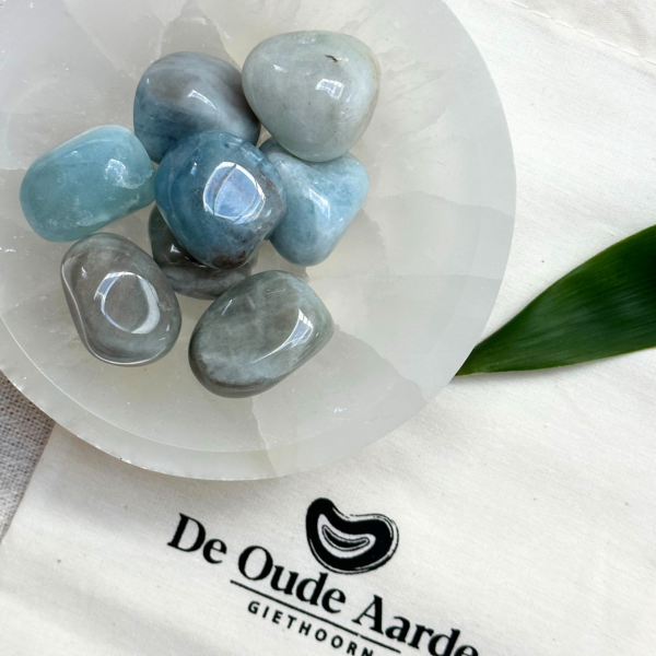 Trommelsteen - Aquamarijn