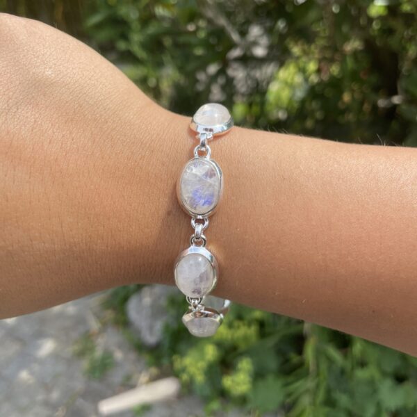 Armband Maansteen - 925 sterling zilver