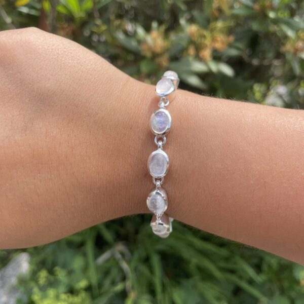 Armband Maansteen - 925 sterling zilver