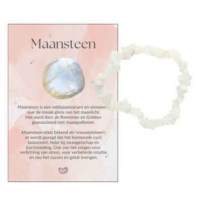 Splitterarmband - Maansteen ©