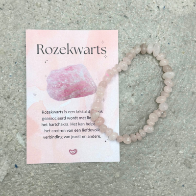 Splitterarmband - Rozekwarts © - Afbeelding 3