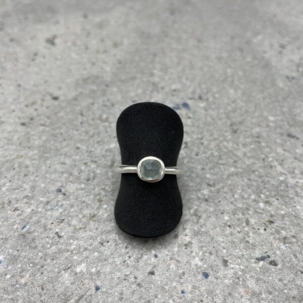 Ring - Prehniet - facet