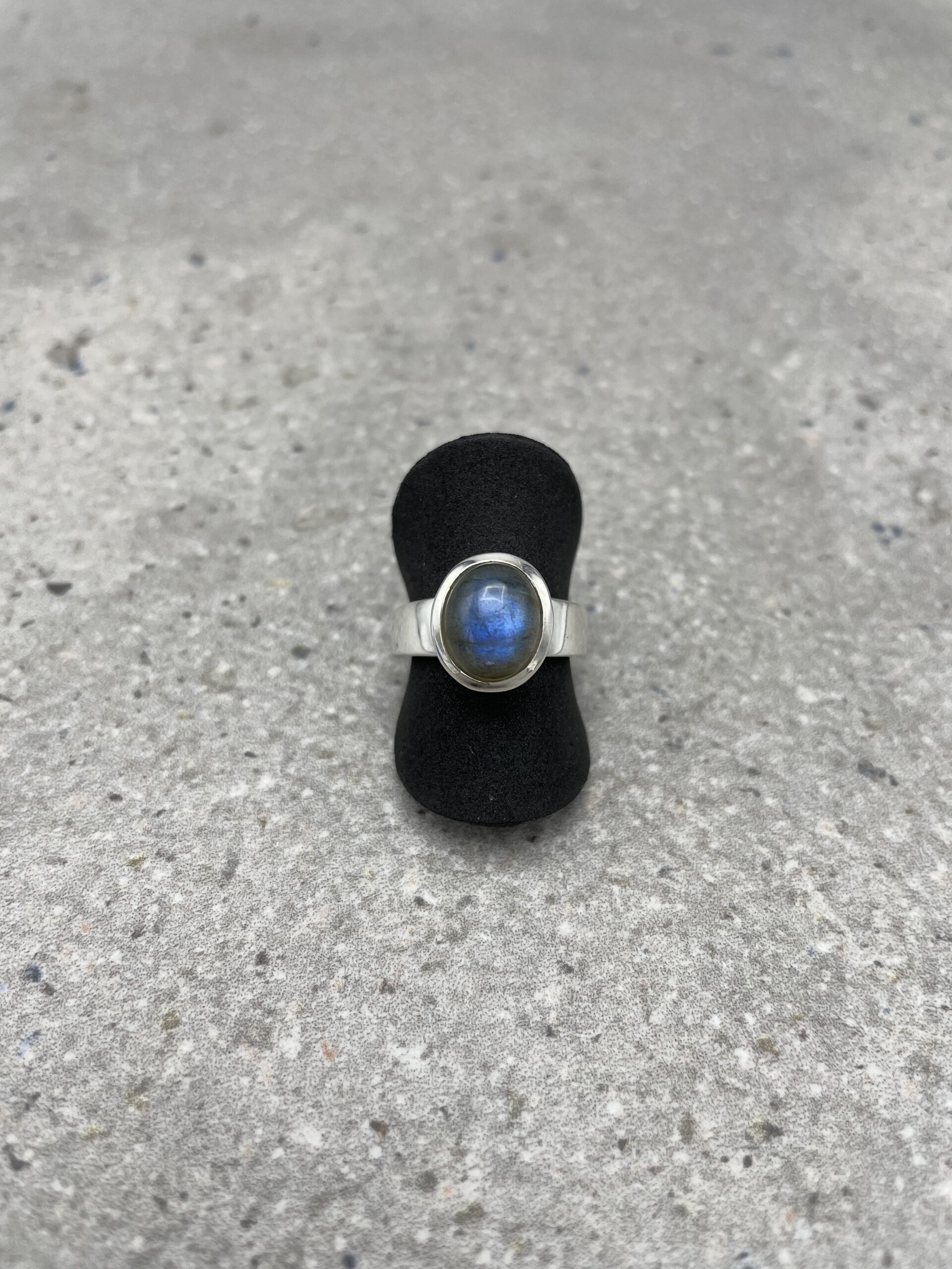 Ring - Labradoriet - ovaal