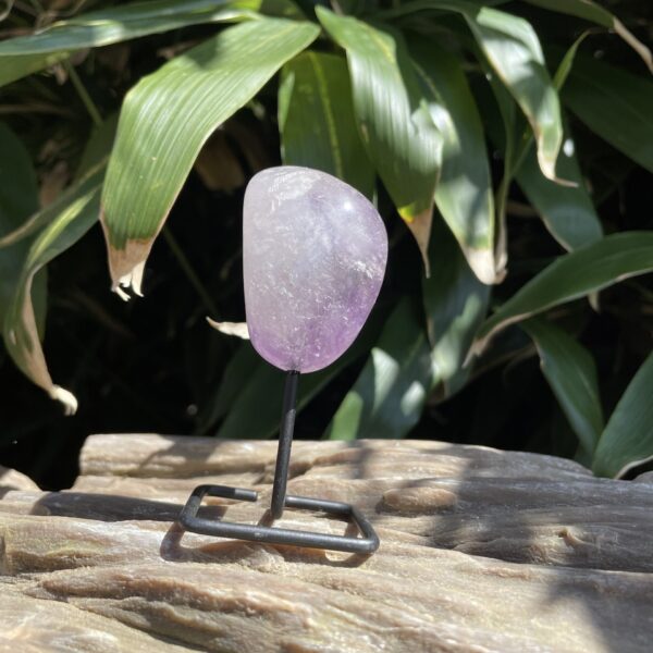 Op standaard - Tumble - Amethist #3