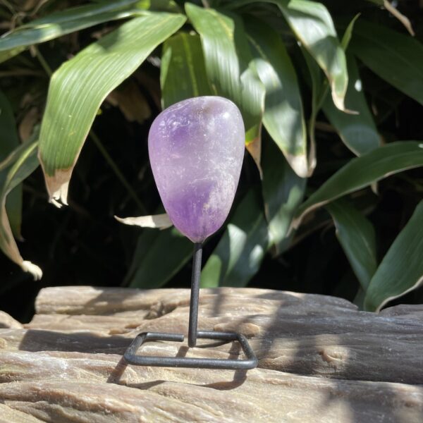 Op standaard - Tumble - Amethist #4