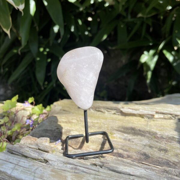 Op standaard - Rozekwarts Tumble #3