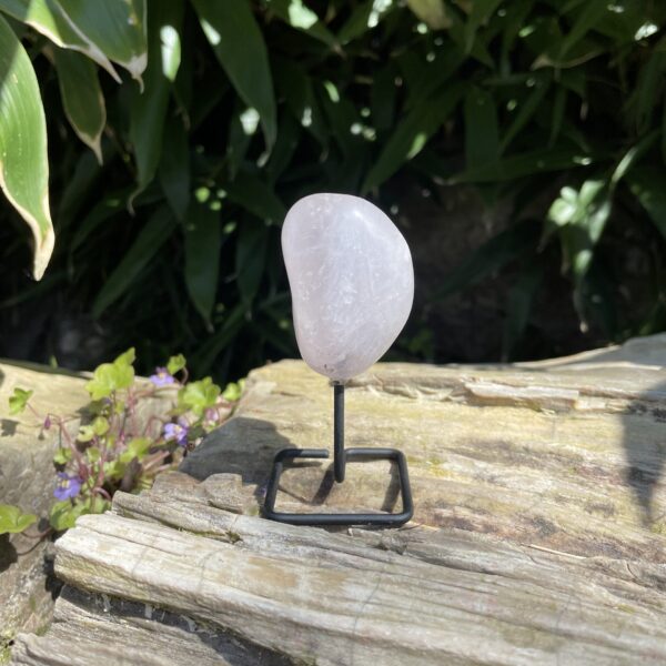 Op standaard - Rozekwarts Tumble #6