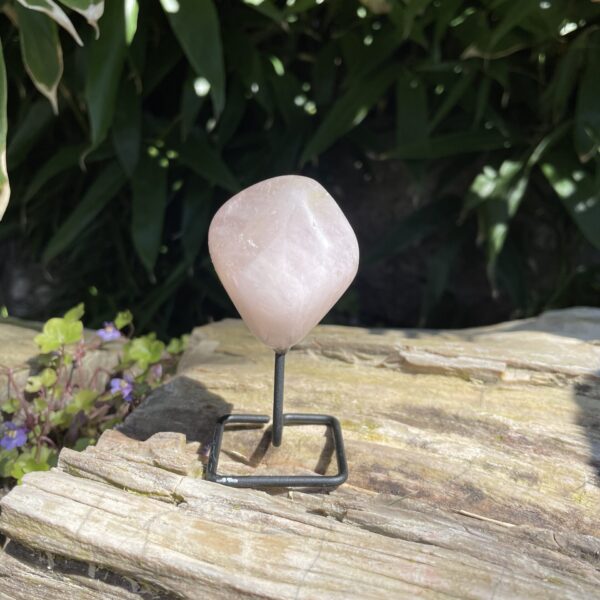 Op standaard - Rozekwarts Tumble #9