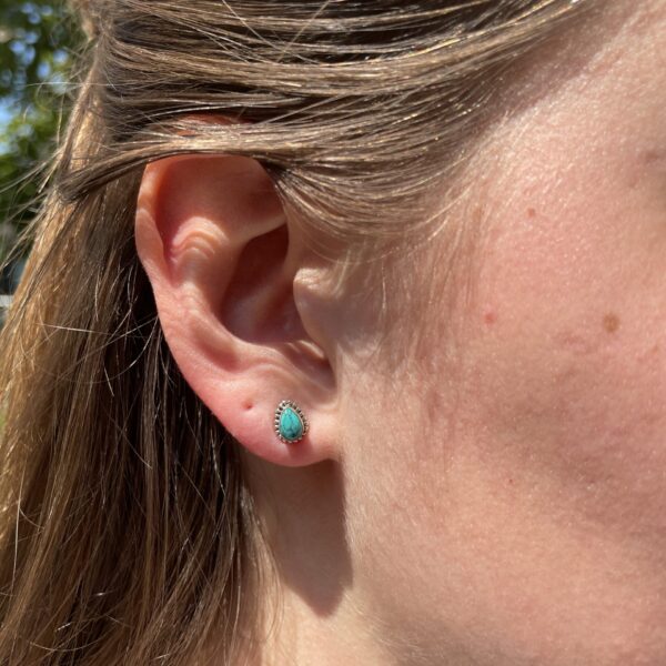 Howliet gebeitst - oorstekers - druppel met rand