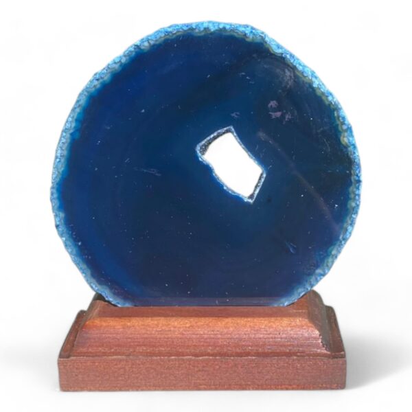 Op houten standaard - Agaat #26