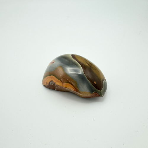 Polychroom Jaspis - deels gepolijst