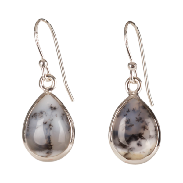 Oorhangers - Dendriet Opaal