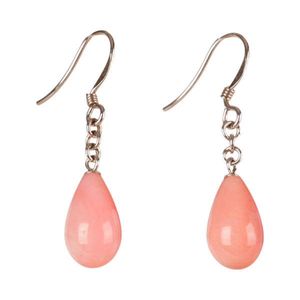 Oorhangers - Roze Opaal