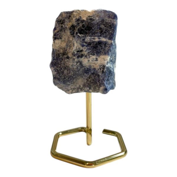 Op standaard goud - Sodaliet #3