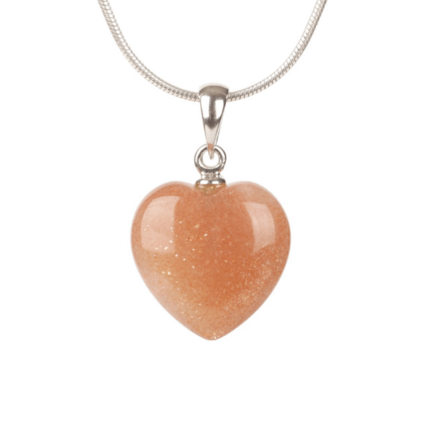 Hanger - Zonnesteen - hartje