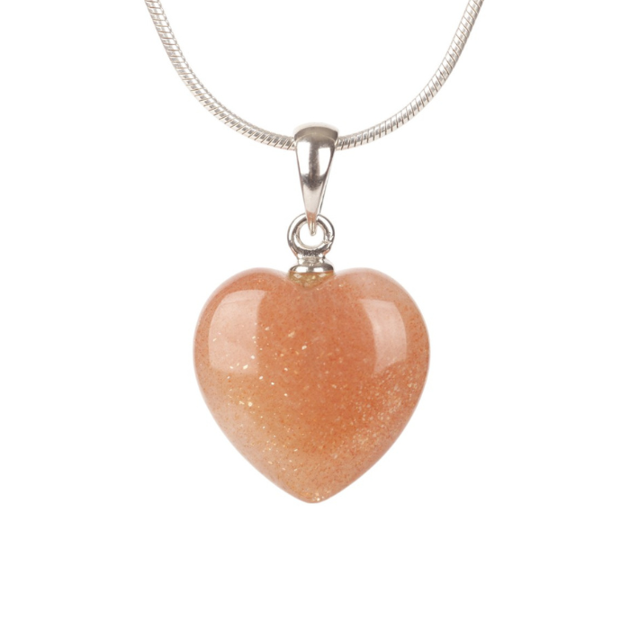 Hanger - Zonnesteen - hartje