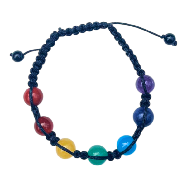 Kogelarmband - Chakra - 10MM Verstelbaar