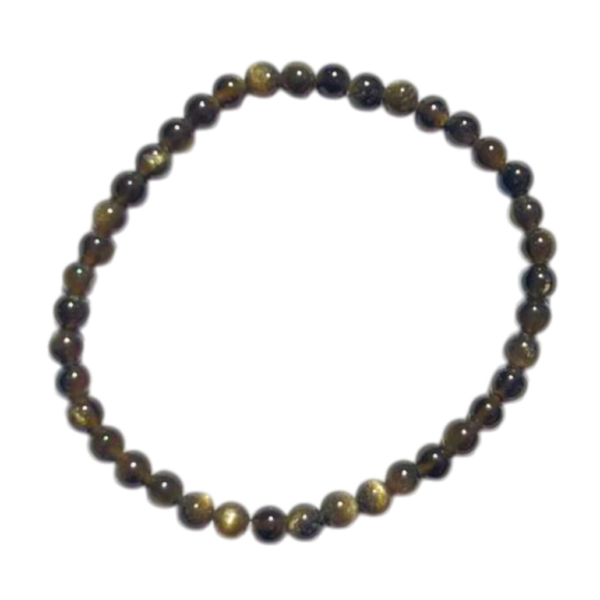 Goud Obsidiaan - kinderarmband 4mm