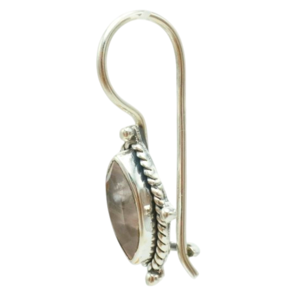 Oorhangers - Rozekwarts - Afbeelding 2