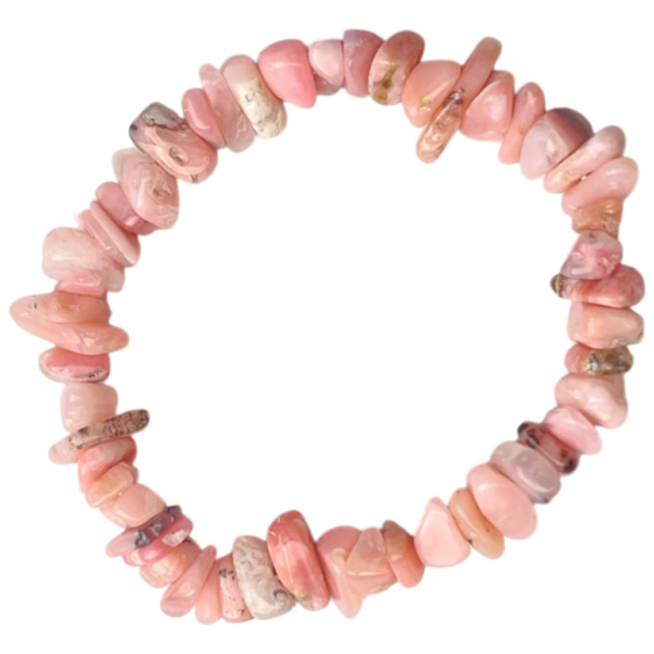 Splitterarmband - Opaal Andes Roze