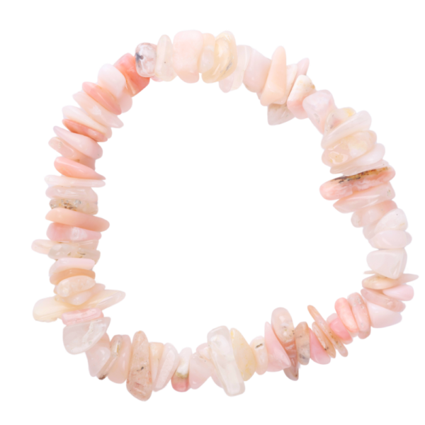 Splitterarmband - Opaal Andes Roze