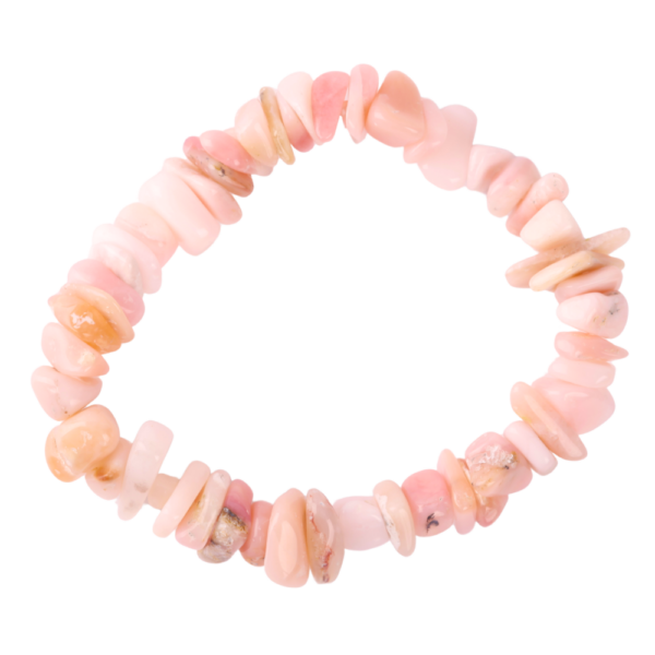 Splitterarmband - Opaal Andes Roze